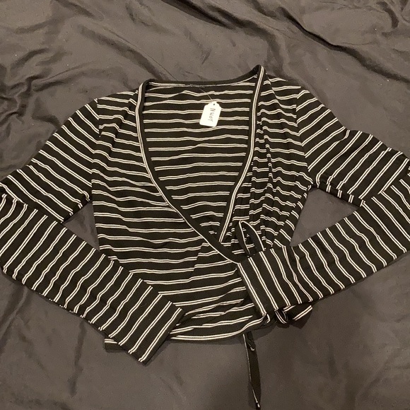 Tops - Brand- None Size- small Color- Black and white